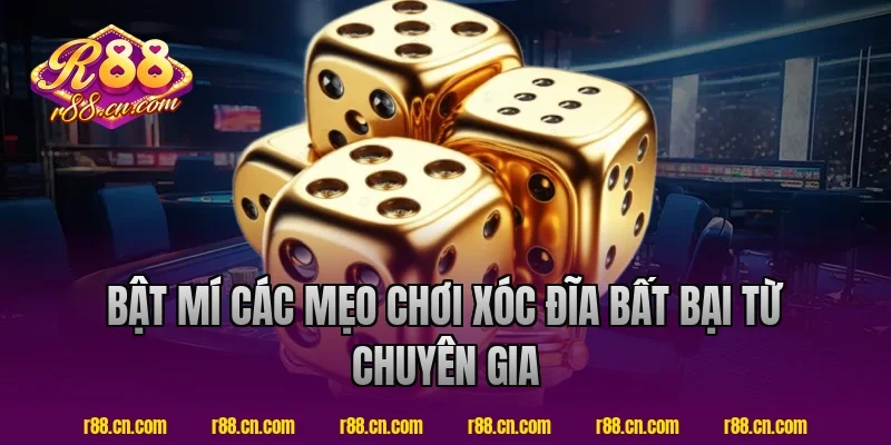 Bật Mí Các Mẹo Chơi Xóc Đĩa Bất Bại Từ Chuyên Gia R88