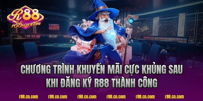 Chương Trình Khuyến Mãi Cực Khủng Sau Khi Đăng Ký R88 Thành Công
