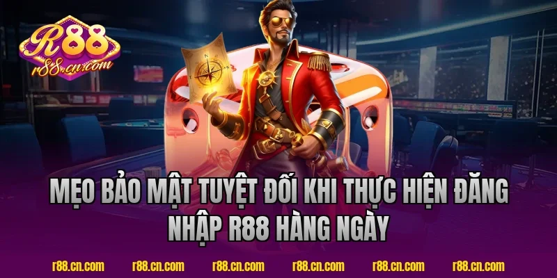 Mẹo Bảo Mật Tuyệt Đối Khi Thực Hiện Đăng Nhập R88 Hàng Ngày