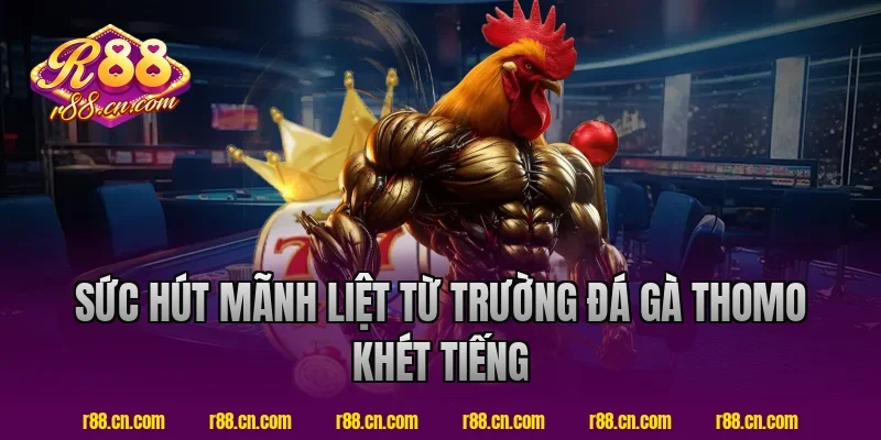 Sức Hút Mãnh Liệt Từ Trường Đá Gà Thomo R88 Khét Tiếng